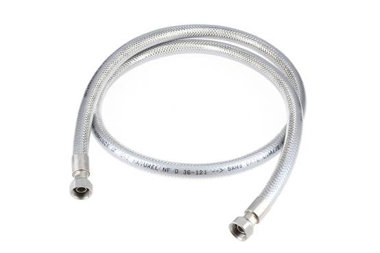 Flexible Gaz Naturel Inox 1 m - GARIS - F02GNIXL100 - Image 1