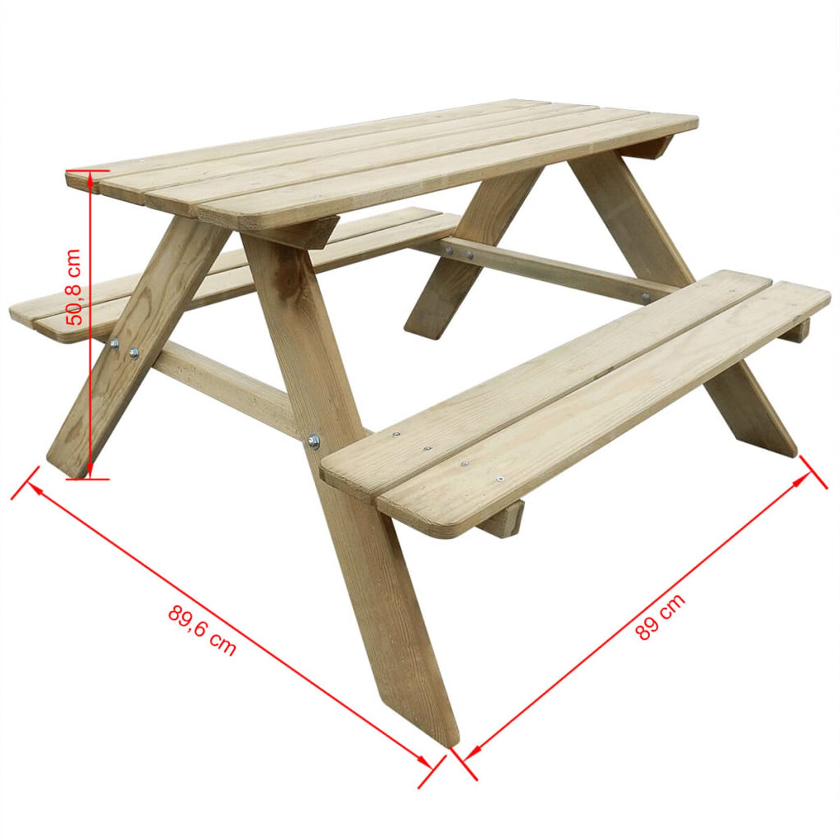 Vidaxl - Table de pique-nique pour enfants - vidaXL - Imagen 3