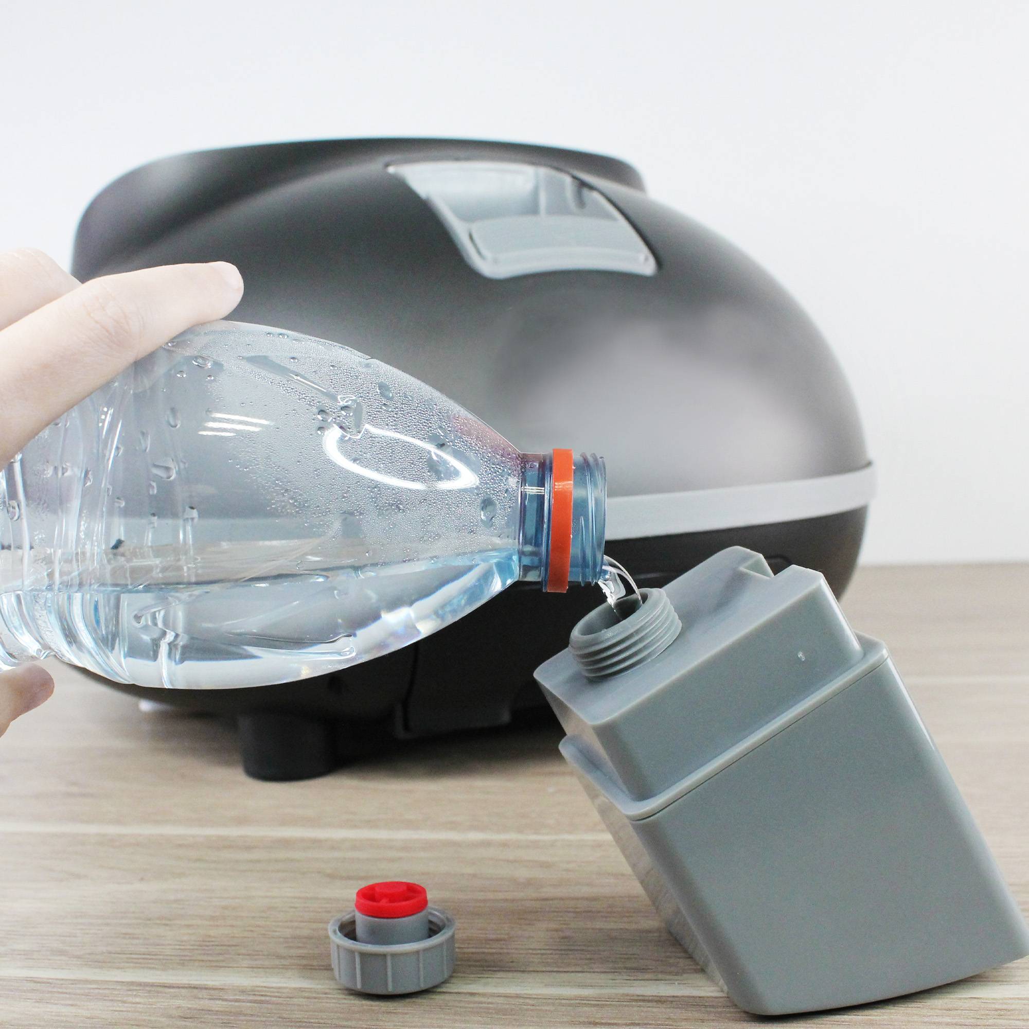 Fishtec - Masseur de pieds vapeur FISHTEC, sauna et massage simultané, 3 modes, 42-51°C, 2 vitesses, minuterie, réservoir et couvercle amovibles - Image 5