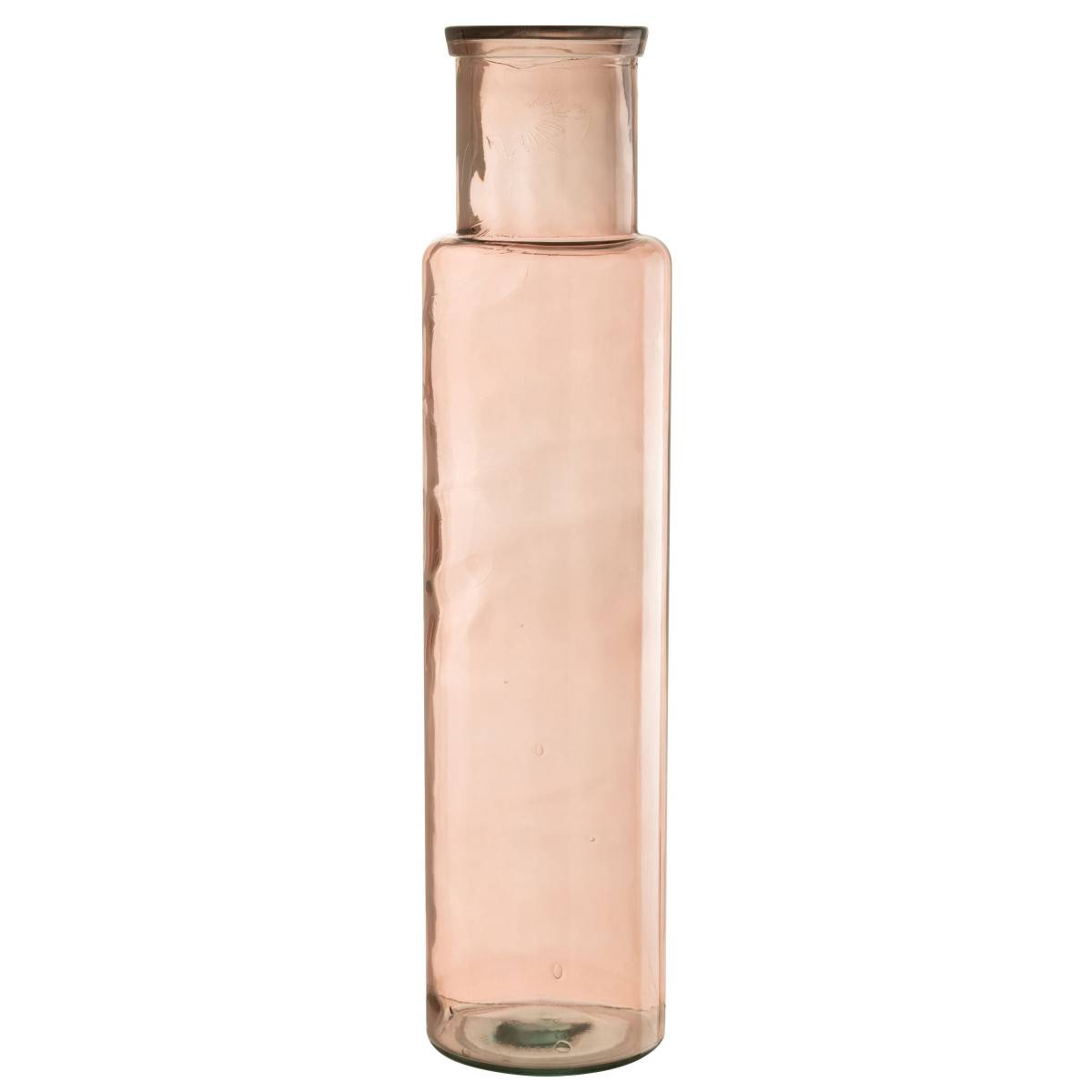 J-Line - Vase en Verre "Bouteille" 75cm Rose - Image 1
