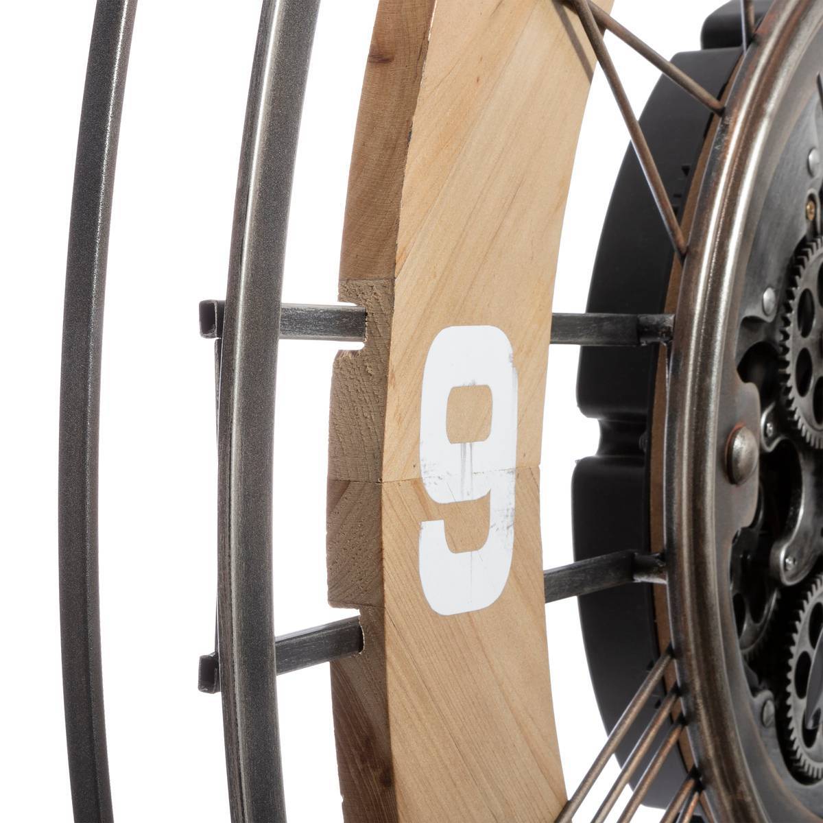 Atmosphera - Horloge "Lana" multicolore D90cm - Atmosphera Créateur d'intérieur - Imagen 3