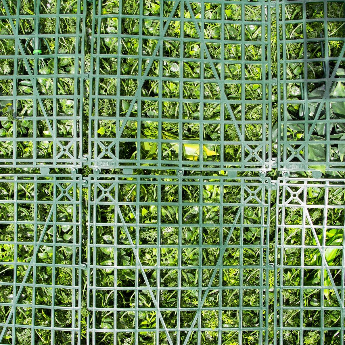 Fougère-Dense Mur vegetal artificiel Plaque de 1M X 1M - Image 5