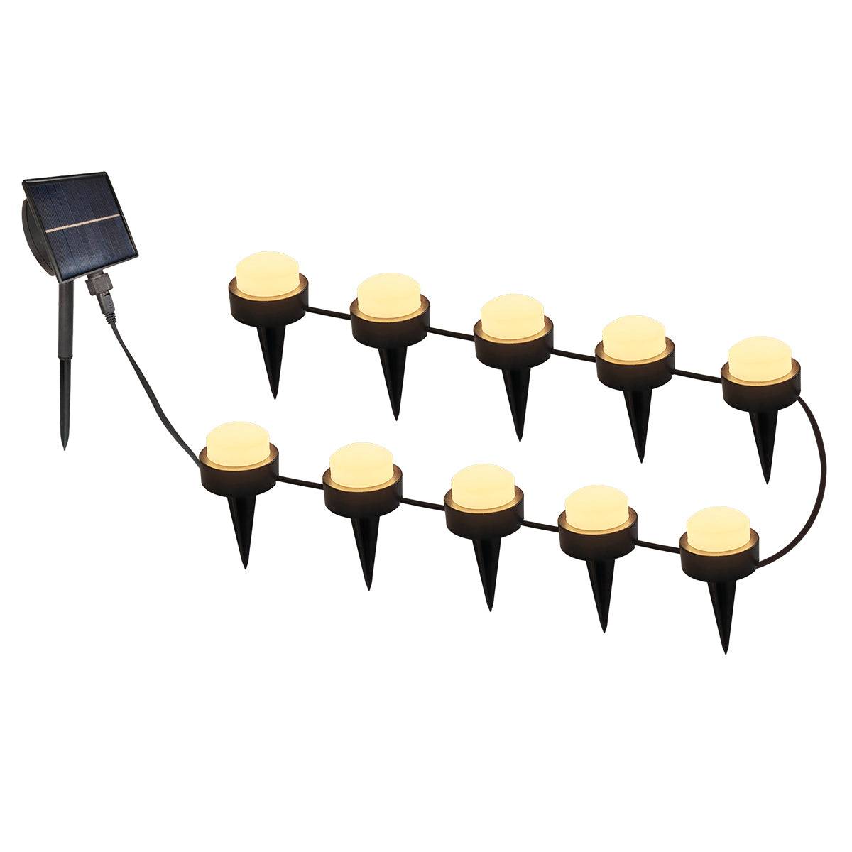 Lumisky - 10 Balises solaires connectées à piquer SOLIRAY 12m - Imagen 1
