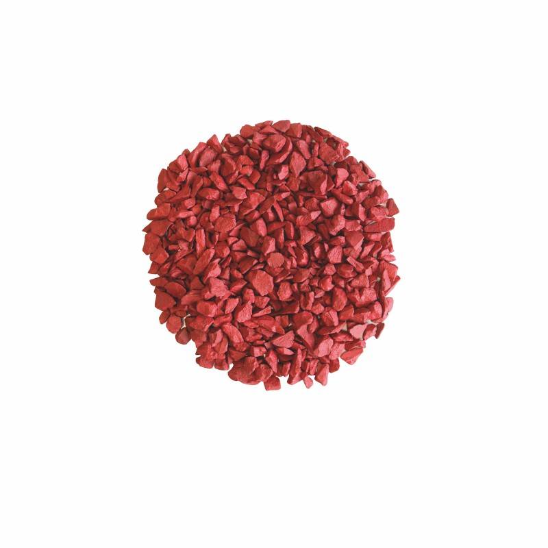 Jardinex - Gravier décoratif colorés 4/12 mm - Sac de 4 kg - Rouge  - Jardinex - Imagen 1