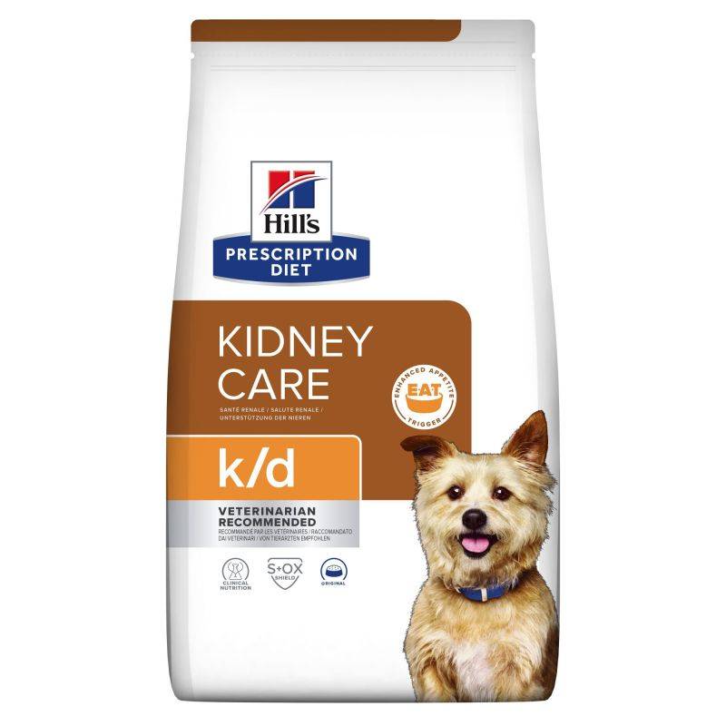 CROQUETTES CHIEN ADULT PRESCRIPTION DIETS K/D KIDNEY - HILL'S 1,5 kg - Image 1