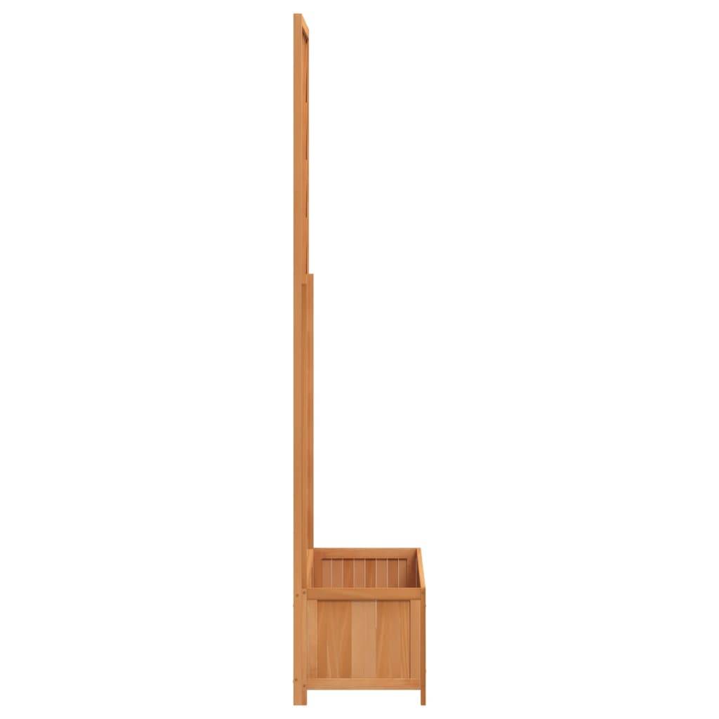 Vidaxl - Jardinière avec treillis marron bois massif de sapin vidaXL 365479 - Image 6