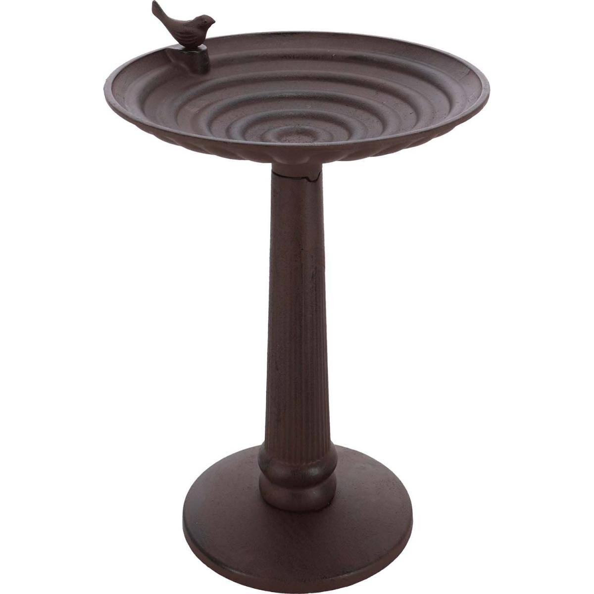 Esschert Design - Baño para pájaros de hierro fundido sobre pie XL - 37 cm - Imagen 1