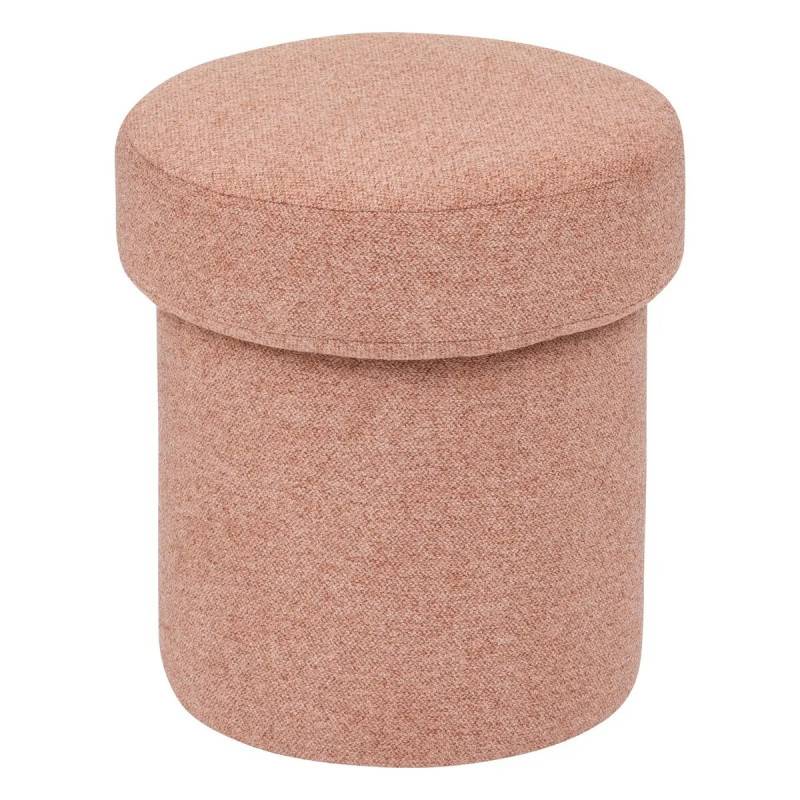 Pouf en tissu 40 cm terracotta Kita Atmosphera - Imagen 1