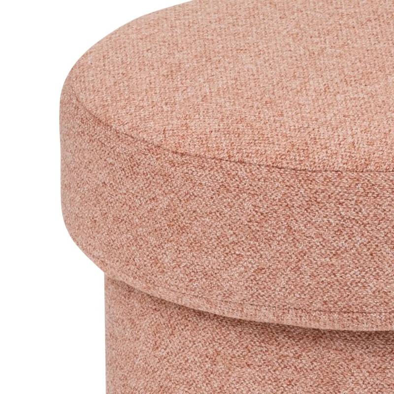 Pouf en tissu 40 cm terracotta Kita Atmosphera - Imagen 2