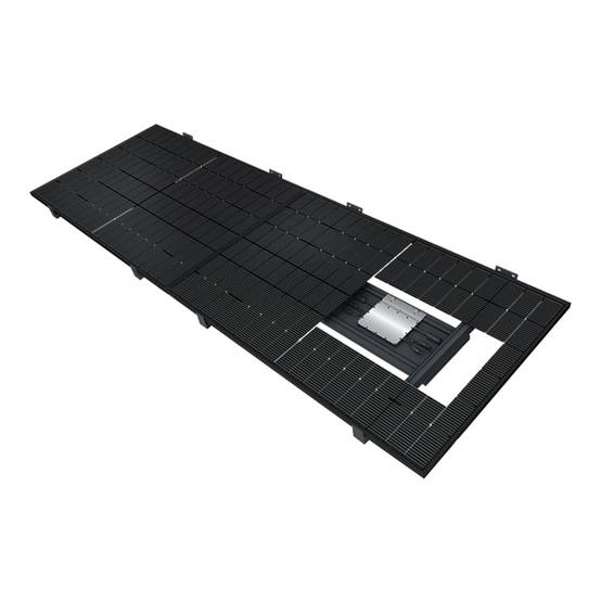 Intersun - Auvent solaire photovoltaïque TOPAZE indépendant 4 panneaux (Gris anthracite RAL 7016) - Imagen 3