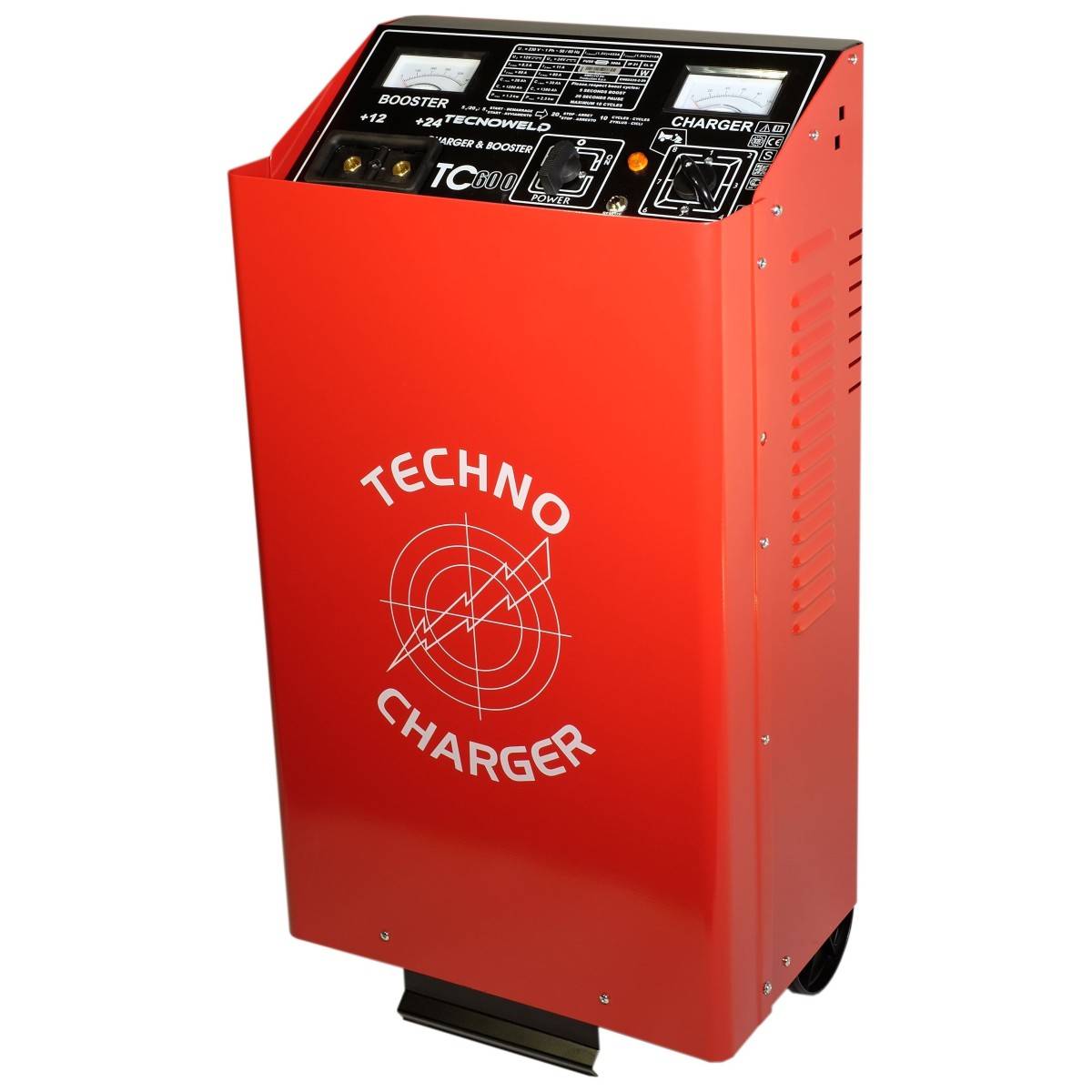 Chargeur démarreur de Batterie 12-24V Charge 89A poids lourds 700 Ah TEC600 TECNOWELD - Imagen 1