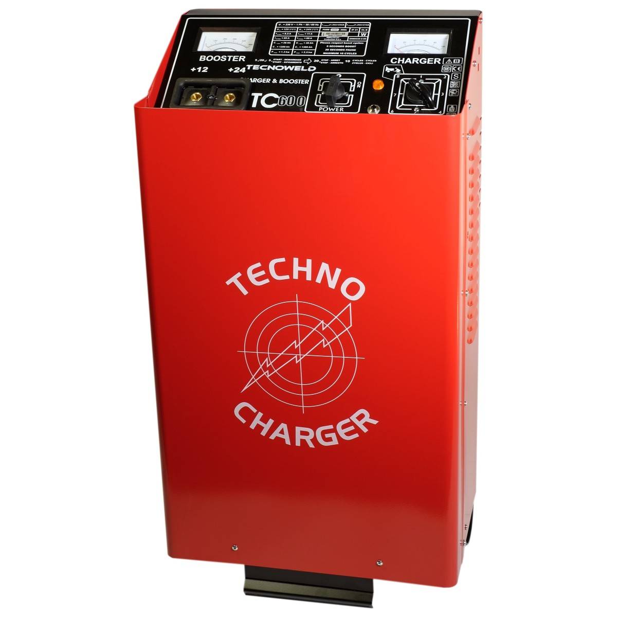 Chargeur démarreur de Batterie 12-24V Charge 89A poids lourds 700 Ah TEC600 TECNOWELD - Imagen 6