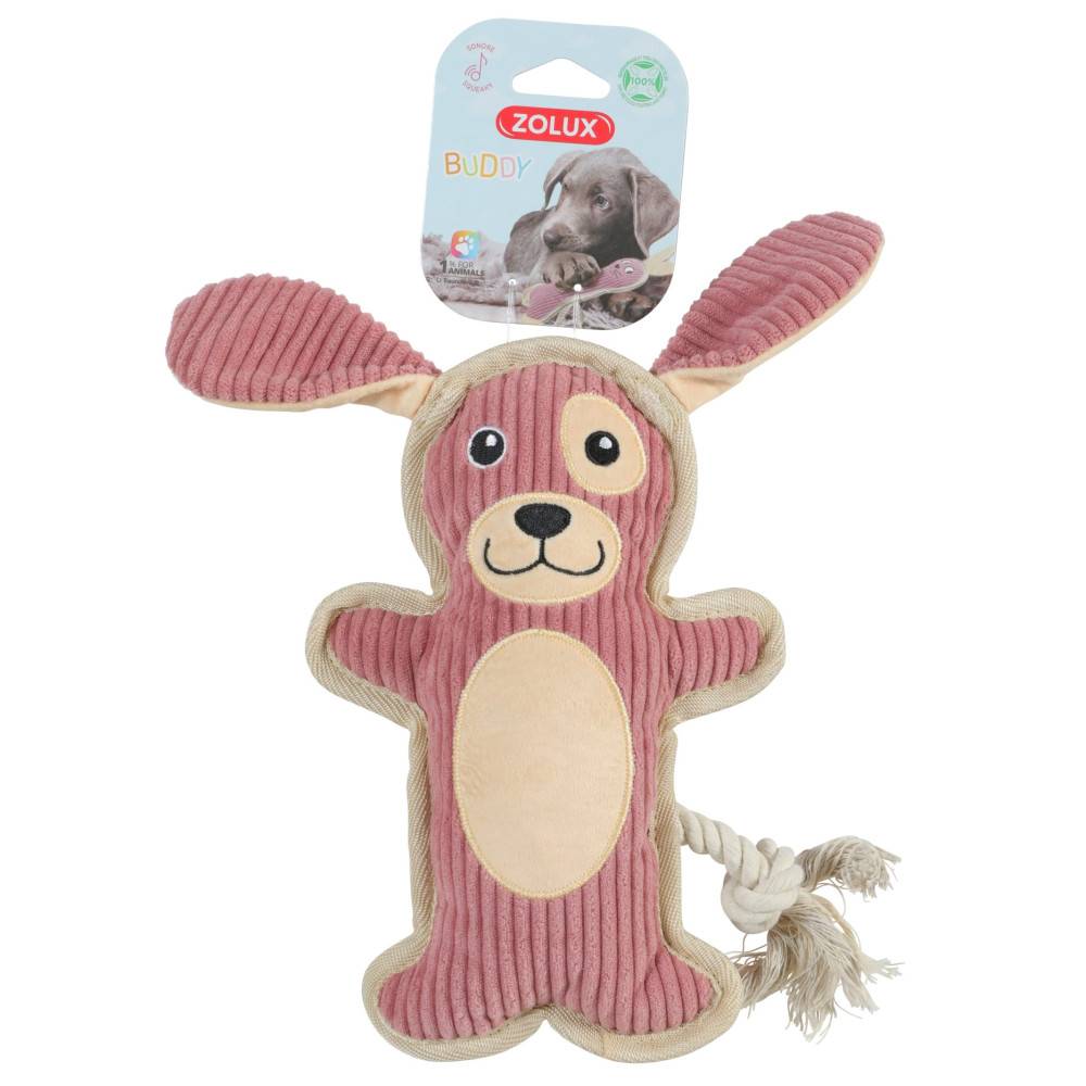 Zolux - Jouet chien BUDDY rose pour chien - Imagen 2