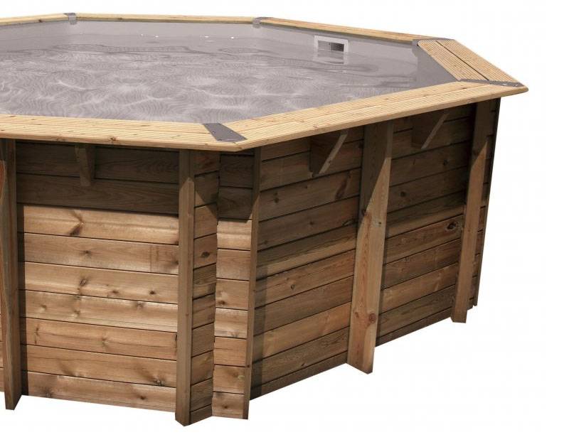 Ubbink - Liner seul Gris pour piscine bois Océa 8,60 x 4,70 x 1,30 m - Ubbink - Imagen 2