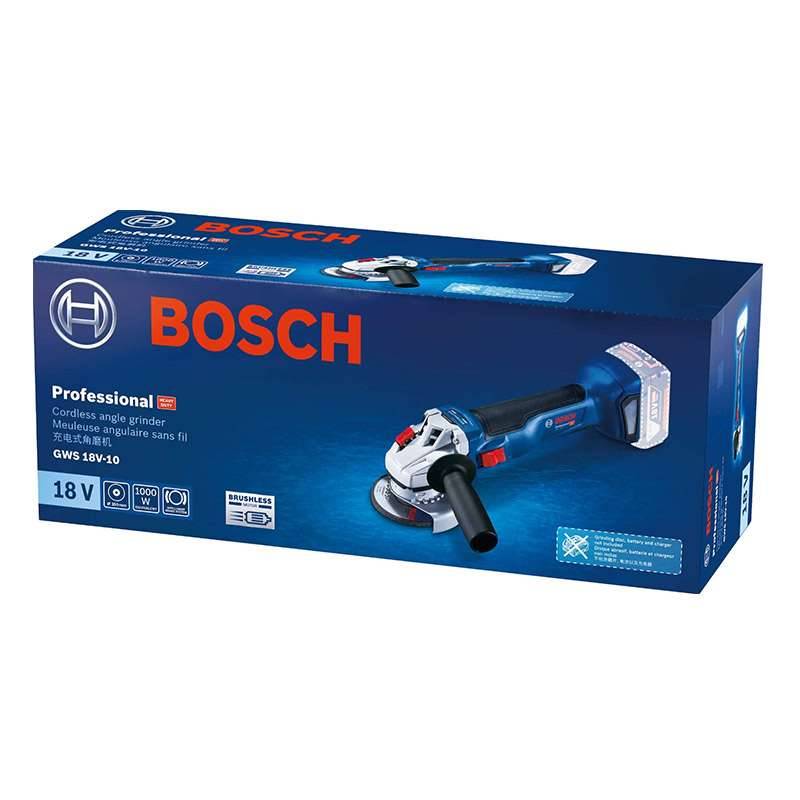 Bosch - Meuleuse d'angle 18V GWS 18V-10 solo (sans batterie ni chargeur) en boite carton - BOSCH - 06019J4002 - Imagen 4