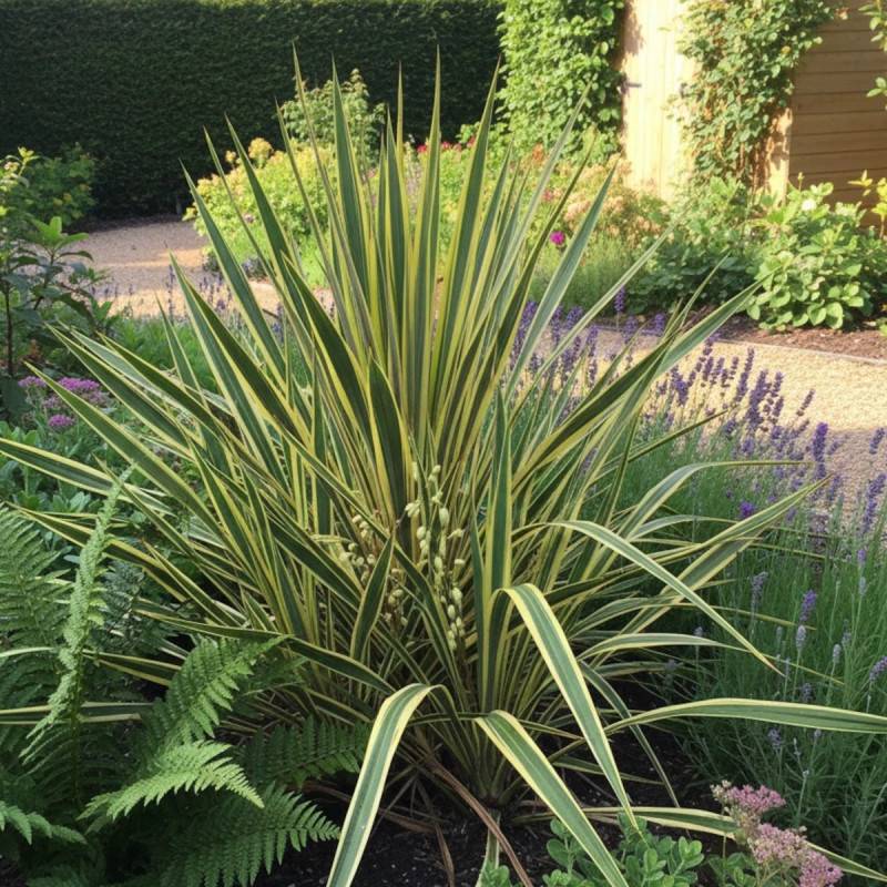 Cordyline australe Torbay Dazzler - Pot de 4L - 40/60 cm - Image 3