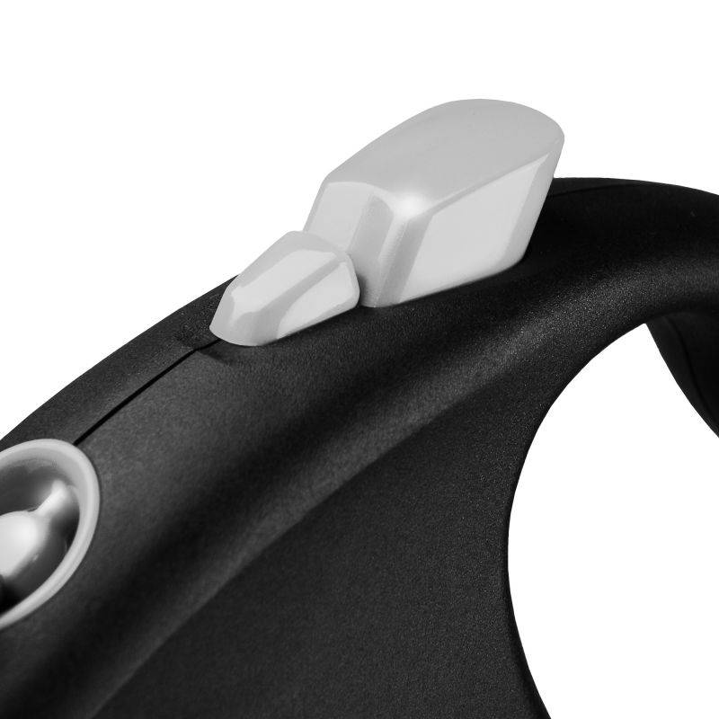 Flexi - Laisse Black Design M Tape 5m black/ silver FU22T5-251-S-SI Flexi - Image 3