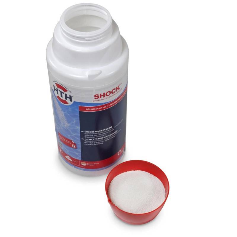 Hth - Hypochlorite de calcium - Chlore choc hth® SHOCK poudre 2 kg - Imagen 4