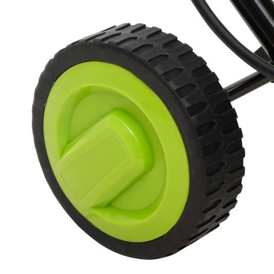 Motoculteur électrique acier vert et noir 45.5 x 45.5 x 93 cm - PANGIVO - Image 8