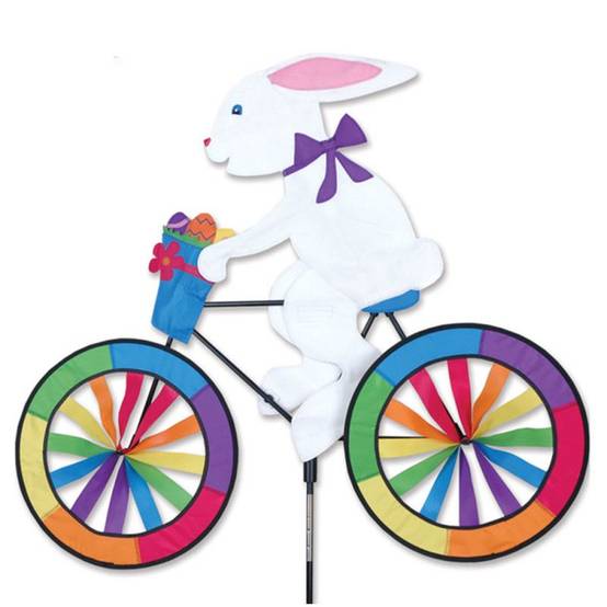 Girouette - Premier kite - Lapin en vélo