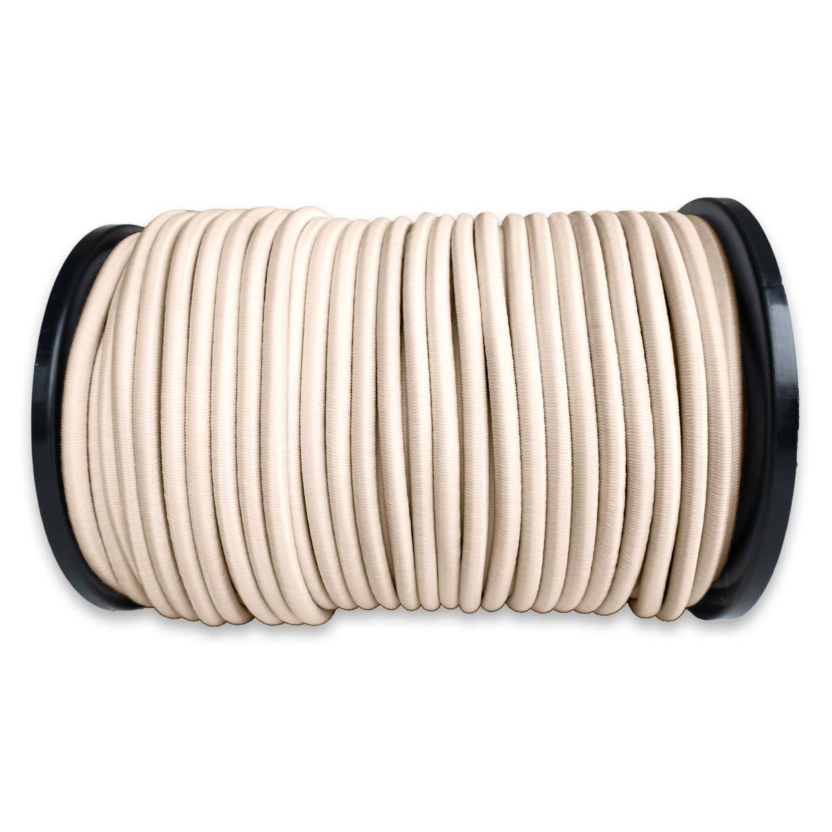 Sandow élastique Ivoire 100 mètres 9SW - Qualité PRO - Tendeur pour bâche de diamètre 9 mm TECPLAST - Image 6
