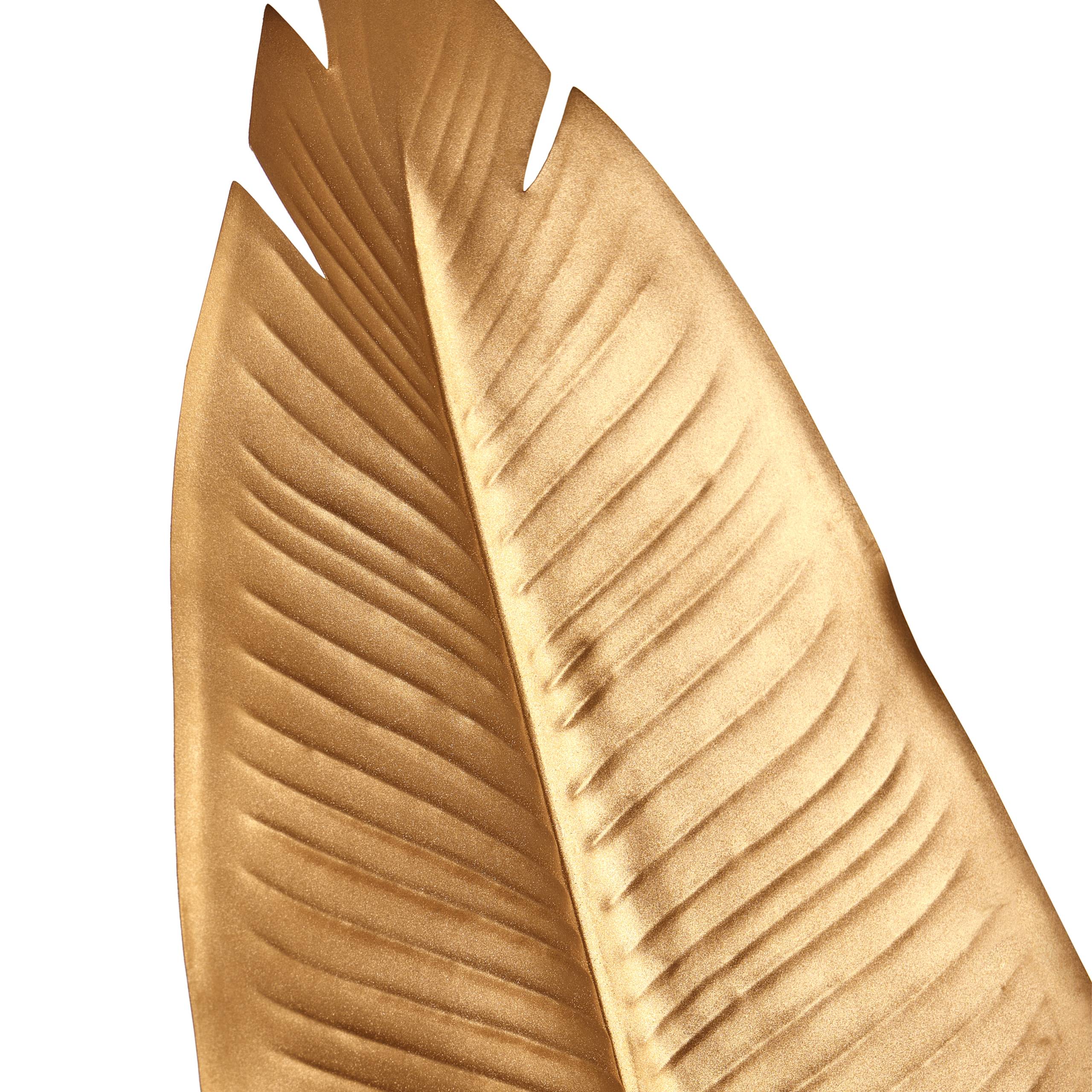 Beliani - Plante artificielle Matière synthétique Doré BANANA TREE - 77x77x162- Beliani - Image 4