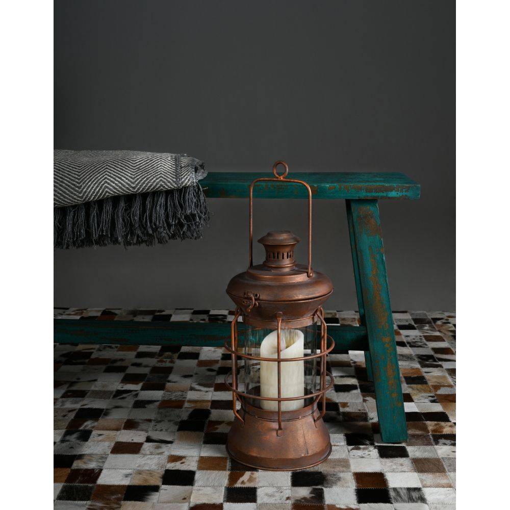Aubry Gaspard - Tapis en peau de vache véritable Patchwork - Imagen 3