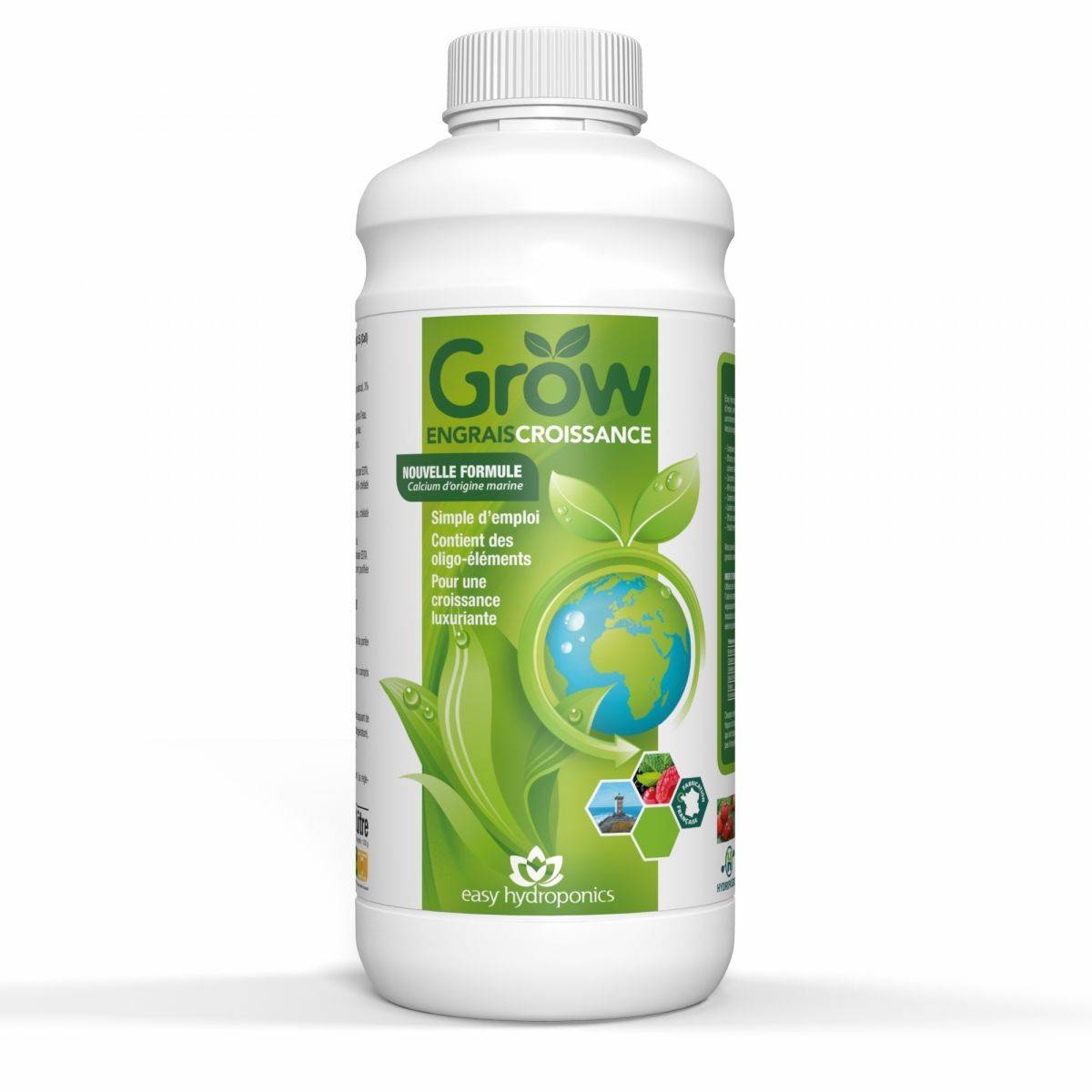 Engrais Easy Hydroponics Grow 1 litre - Hydropassion - Image 1