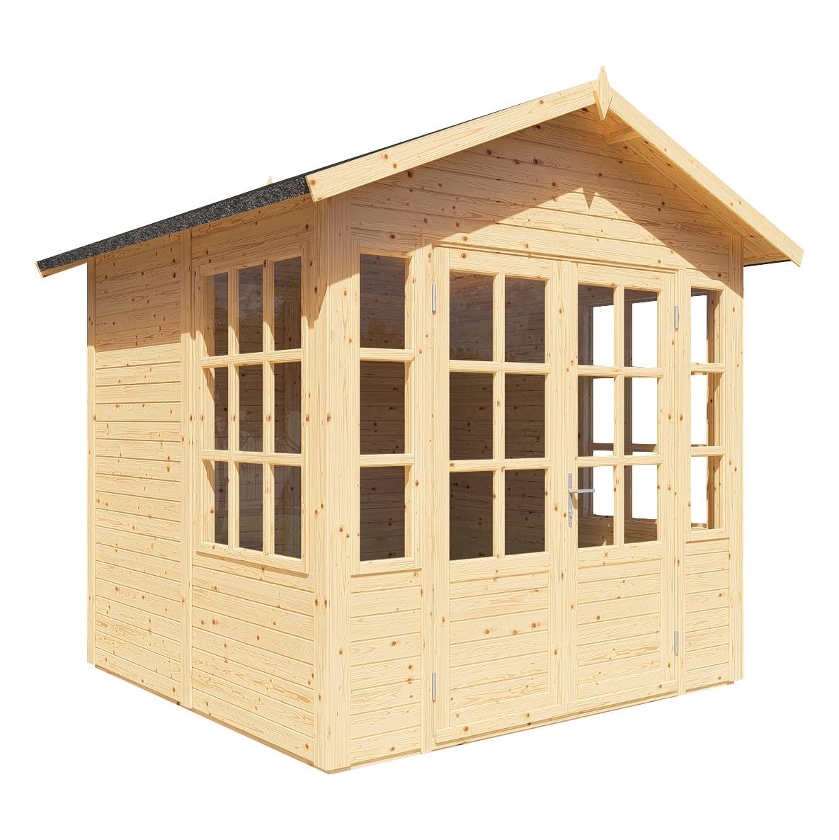 Abri de jardin 5,3m² Bertilo Teahouse 19mm avec plancher - Image 2