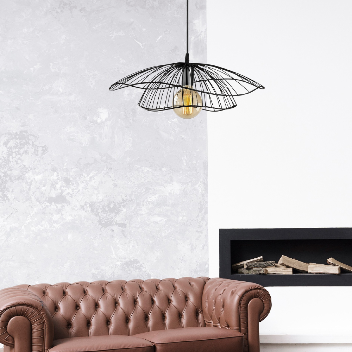 Concept Usine - Suspension filaire noire LOLA - Image 3