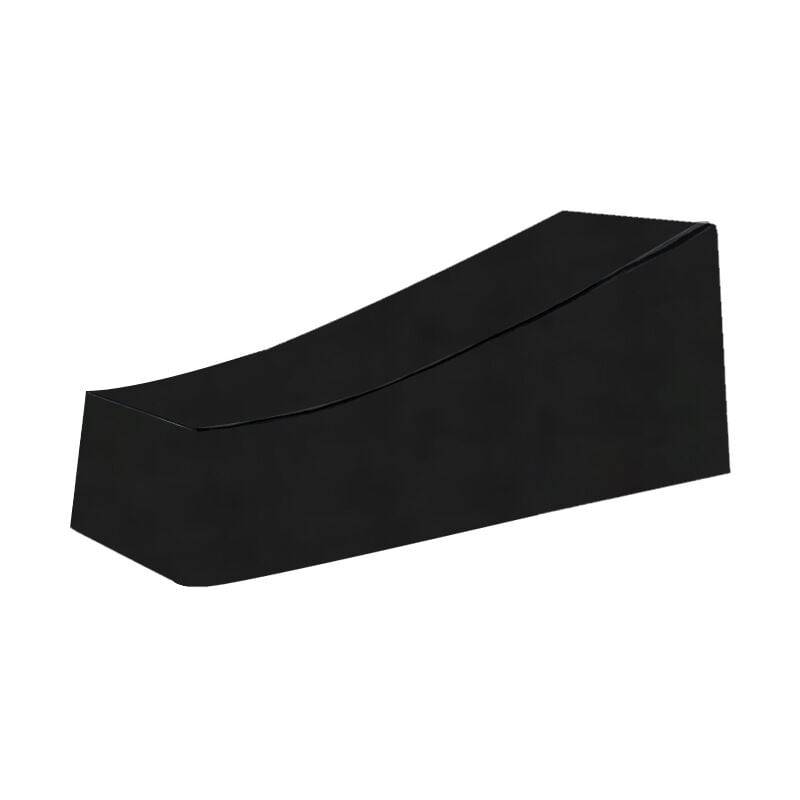 IntiMeg - Housse pour Chaise Longue de Jardin, Imperméable, Coupe-Vent, Robuste Housse de Protection Bain de Soleil, Transat (210x75x40/80cm) - Noir IntiMeg - Image 1