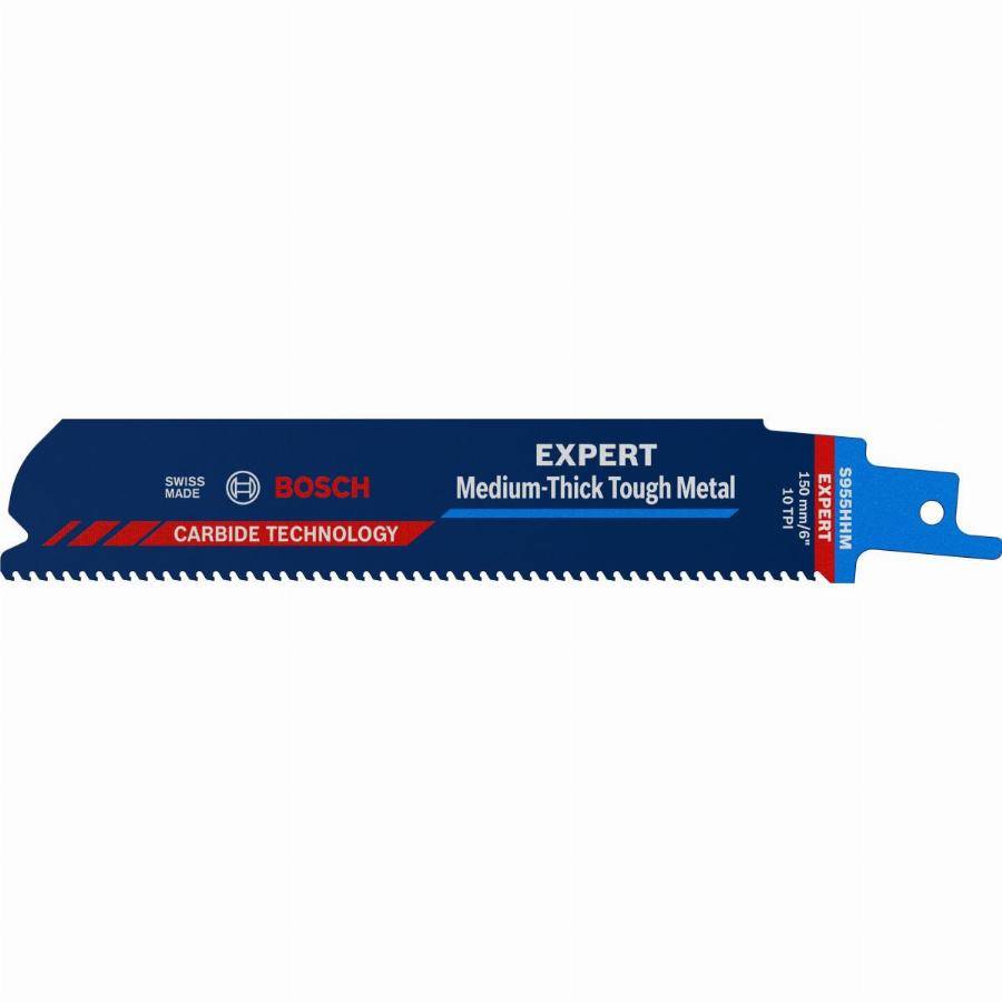Bosch Professional - Lame scie sabre carbure précision Expert métal S955HHM 150 mm BOSCH - 2608900373