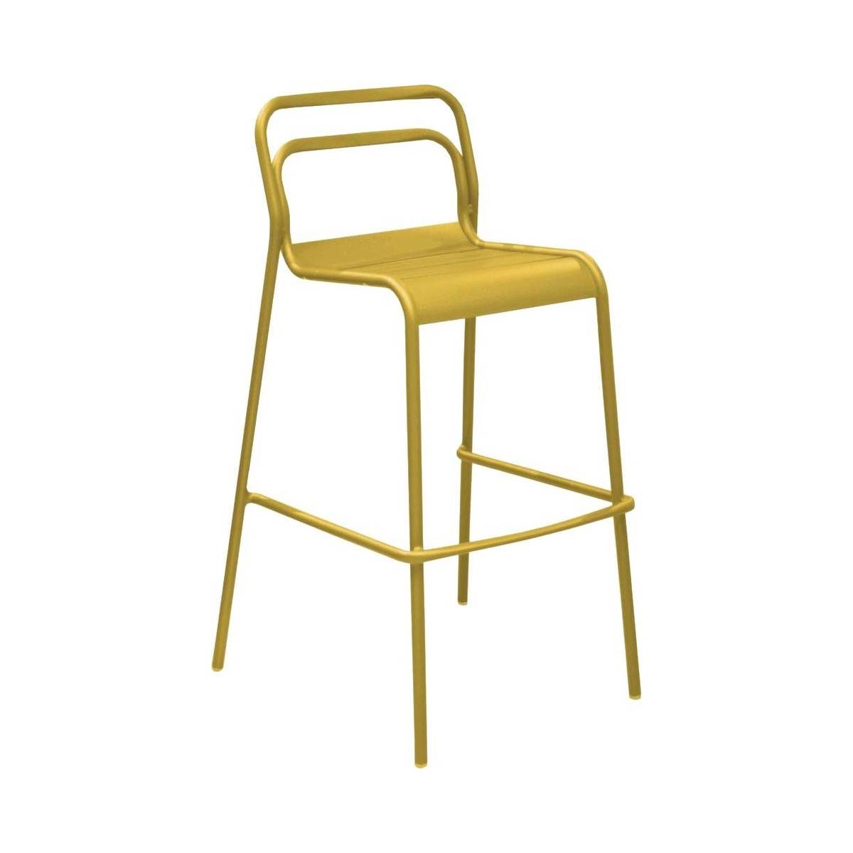 Proloisirs - Chaises de bar jardin design aluminium Eos
