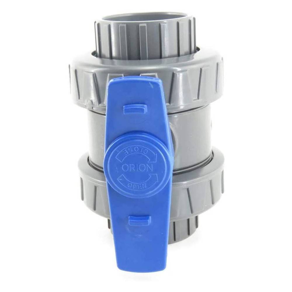 Lot de 2 vannes PVC pour piscine diametre 50 mm - Imagen 4