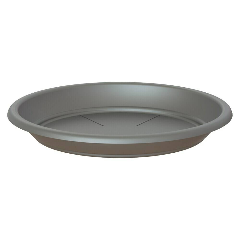 Artevasi - Soucoupe ronde plastique anthracite Ø 55 cm - ARTEVASI