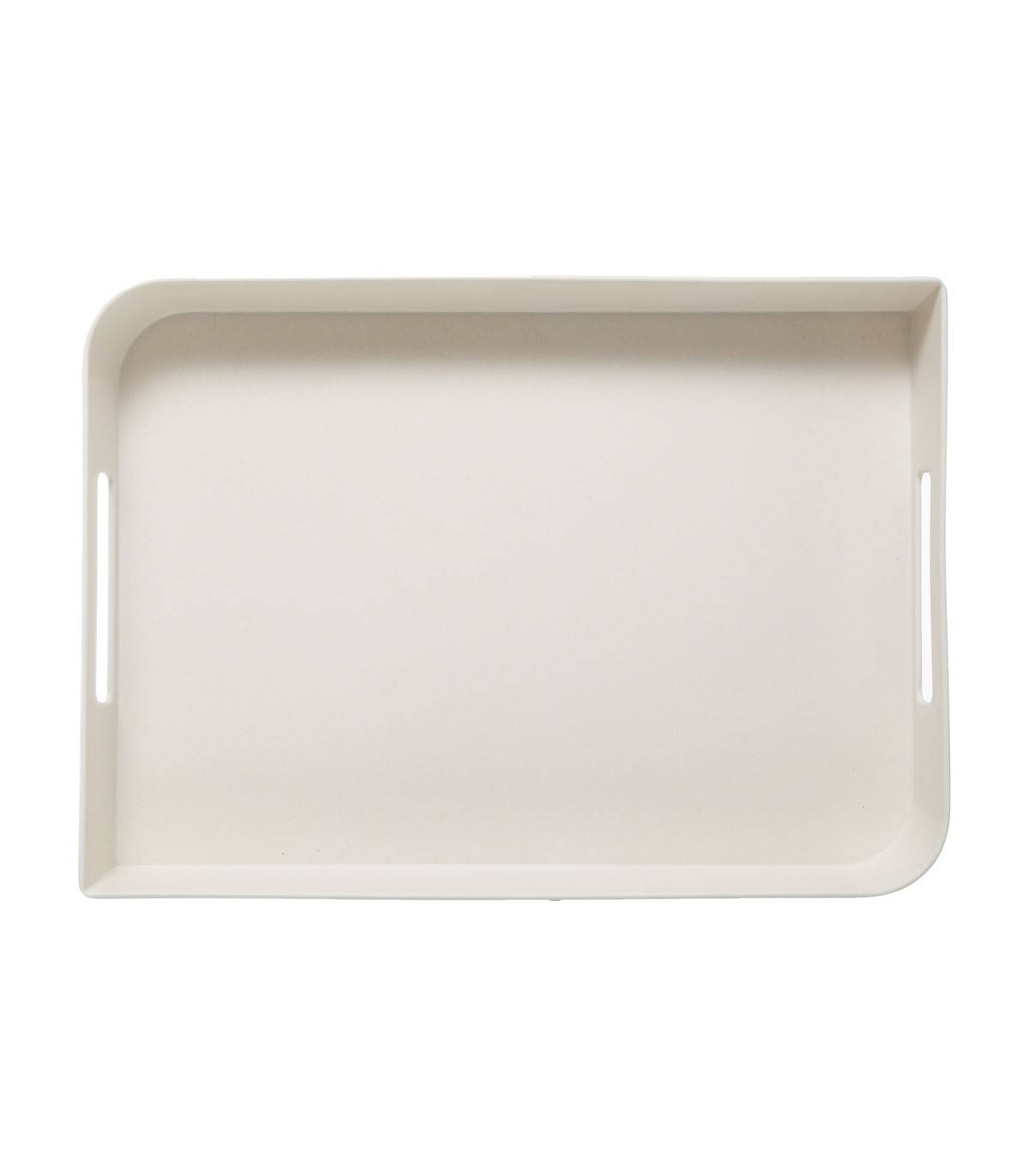 Plateau en Mélamine 35 x 25 cm Blanc - Imagen 2