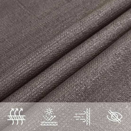 Maison Chic - Voile d'ombrage - Voile solaire 160 g/m² Anthracite 2x3 m PEHD - Image 5