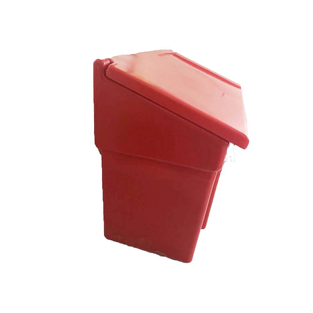 Bac à sable incendie/ à sel de déneigement 200l+grenouilleres+pelle-plast'up rotomoulage - Imagen 5