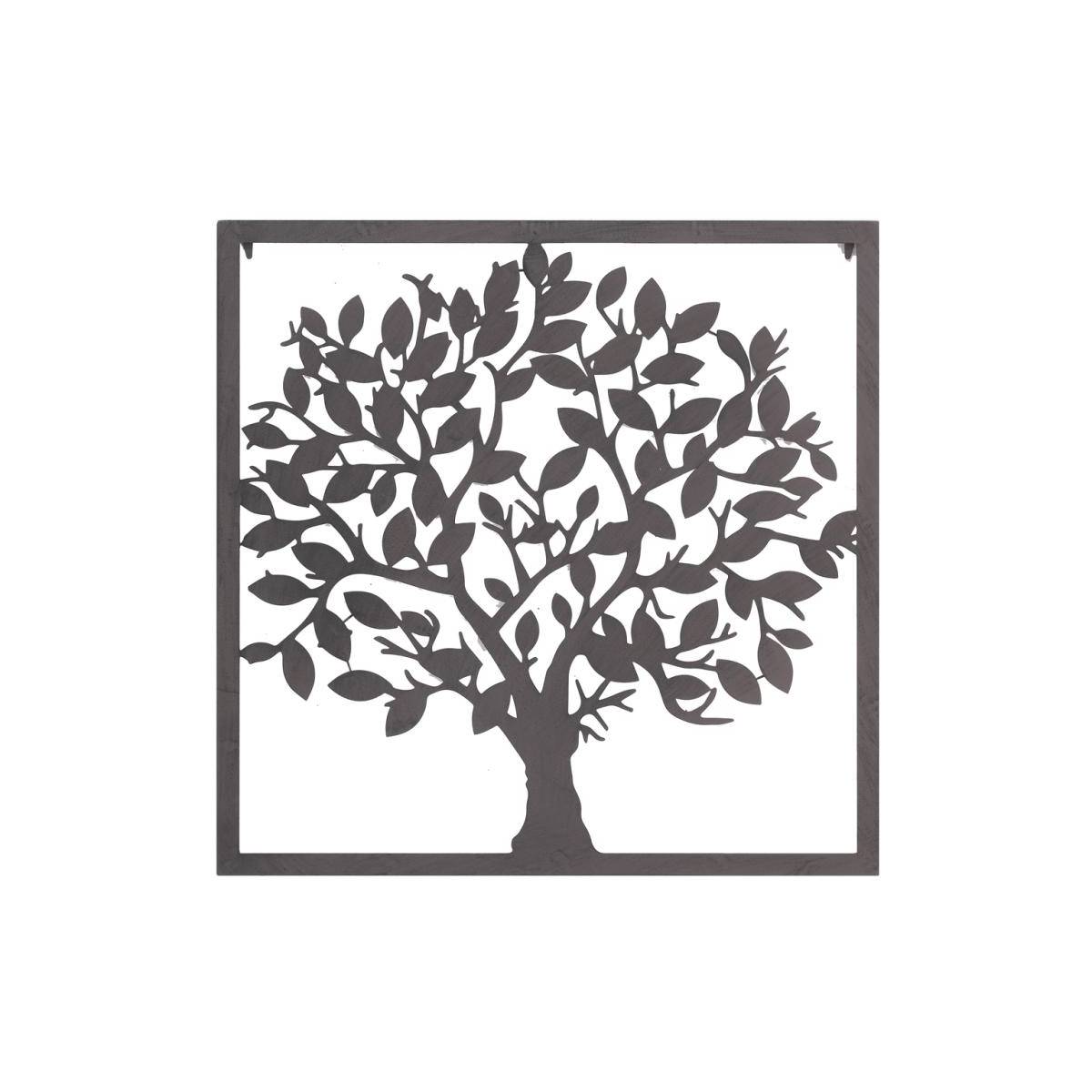 Aubry Gaspard - Décor mural Arbre en métal noir - Imagen 1