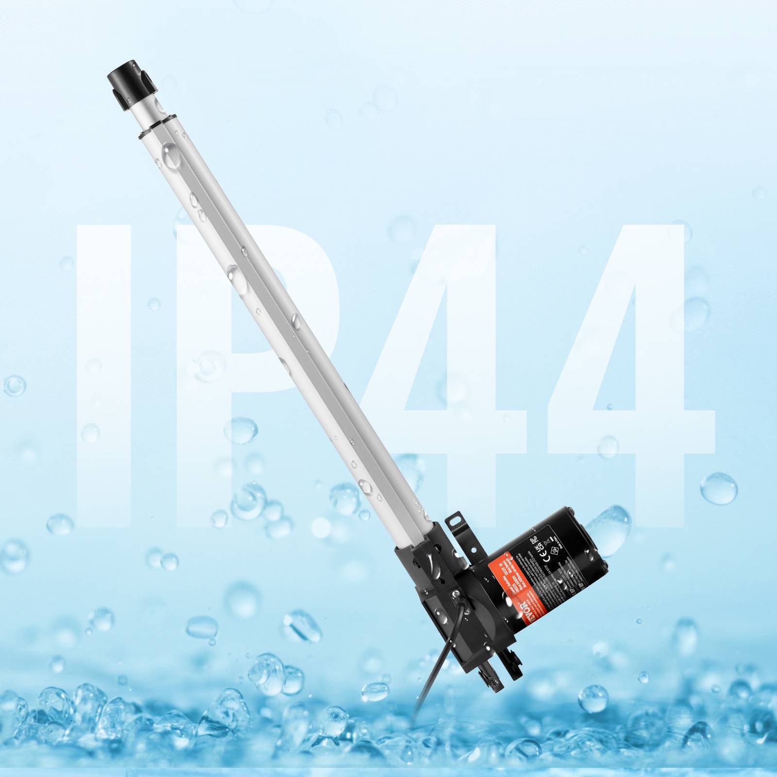 Vevor - VEVOR Actionneur linéaire 12V 400mm 6000N 5mm/s, IP44, pour portes électriques, machines industrielles, navires. - Image 8