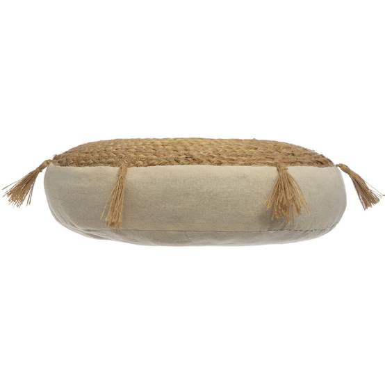 Coussin de sol design jute Rituality - Diam. 38 m - Beige - Atmosphera - Image 2