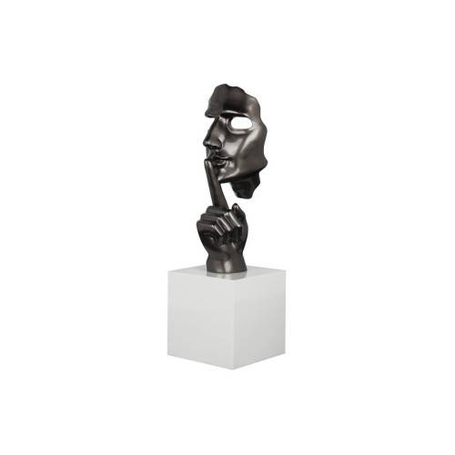 Statue Design Mr Chut Secreto Gris Perle Collection Initial - Imagen 1