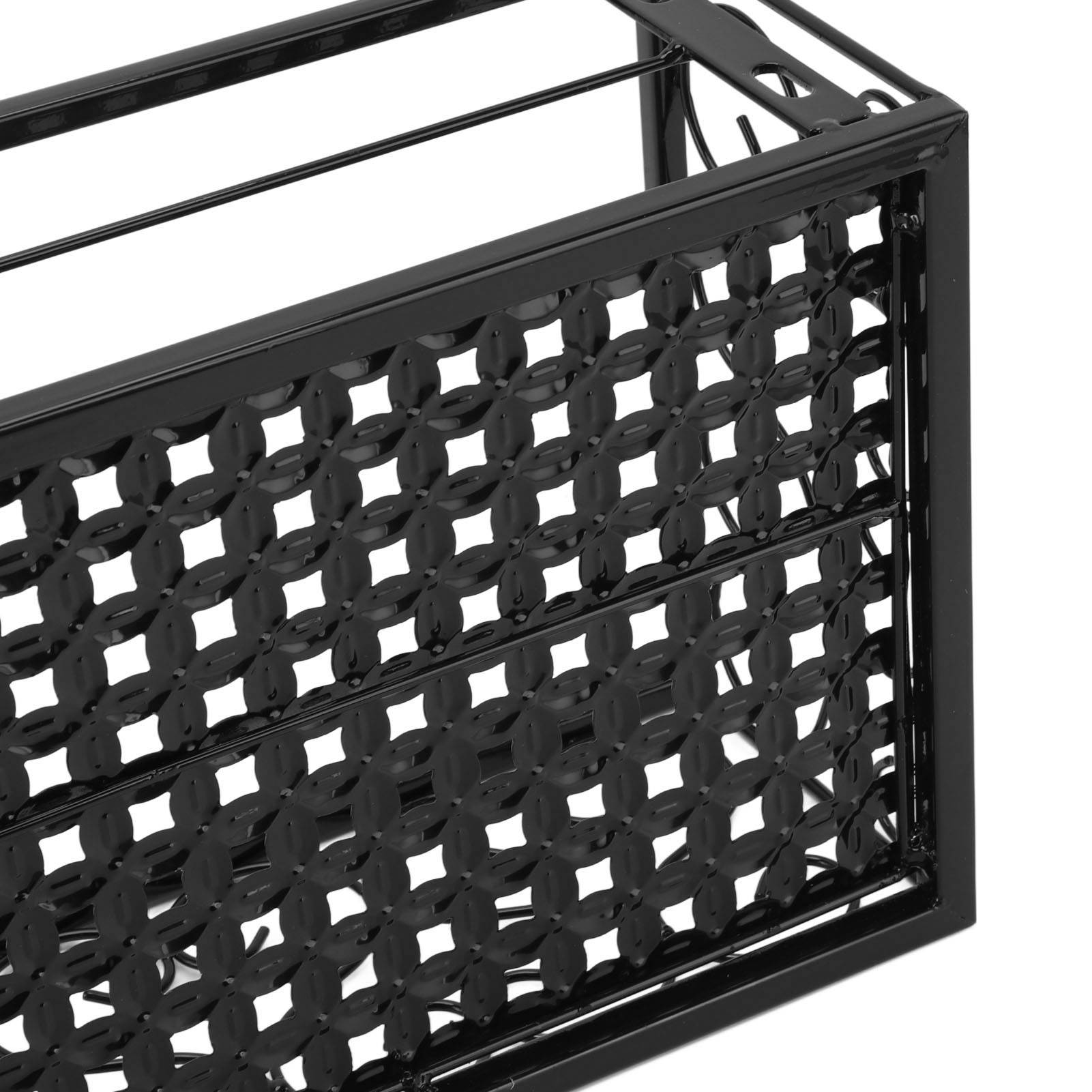 Support Jardinière Balcon Fer Forgé Porte-Plante Suspendu Rampe 50cm Déco Jardin - ComfortXL Outdoor Living - Image 4