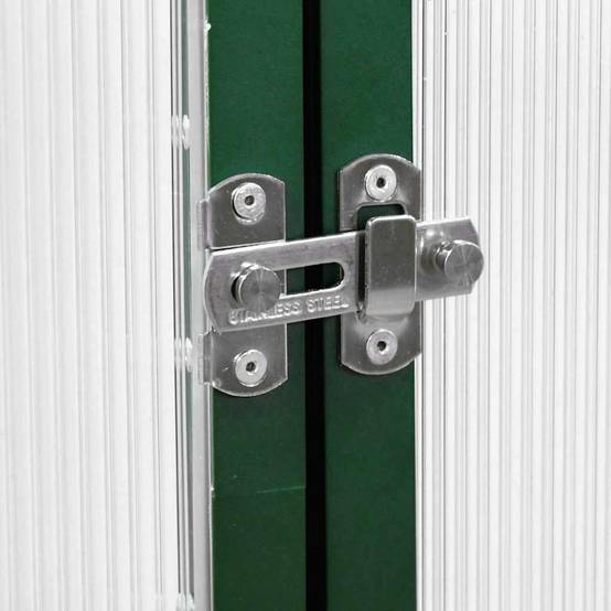 PANGIVO - Serre aluminium et polycarbonate vert 445 x 169 x 195 cm - PANGIVO - Image 7