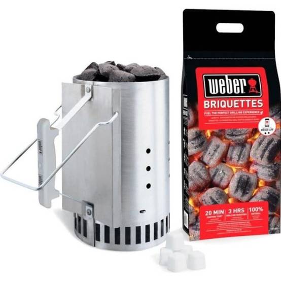 Accessoire barbecue et plancha Weber KIT ALLUMAGE - Cheminée Allumage - Image 1