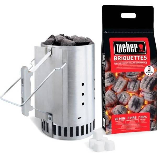 Accessoire barbecue et plancha Weber KIT ALLUMAGE - Cheminée Allumage - Image 1
