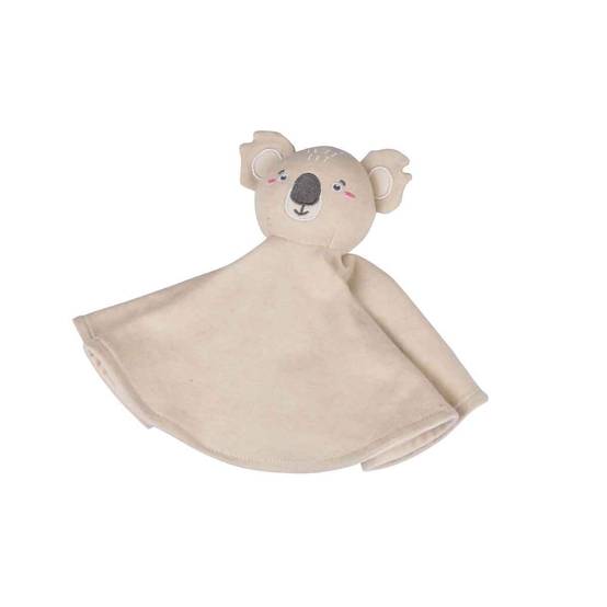 Doudou Mouchoir Bébé "Koala" 31cm Beige - Image 1