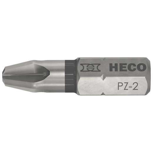 Embouts Pozi-Drive HECO PZD-2 code Noir - Boite de 10 - 57105