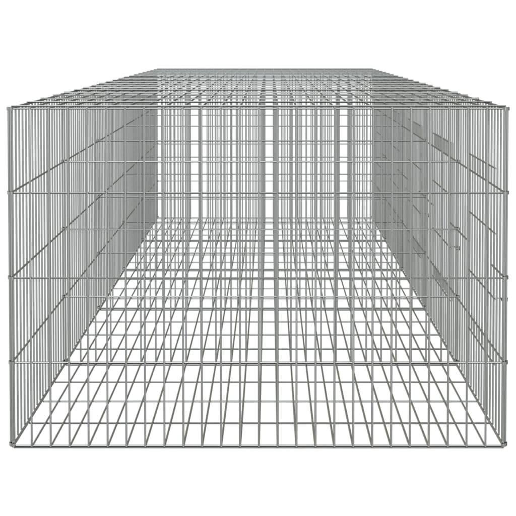 Vidaxl - Cage à lapin 5 panneaux 273x79x54 cm Fer galvanisé vidaXL 171571 - Imagen 6