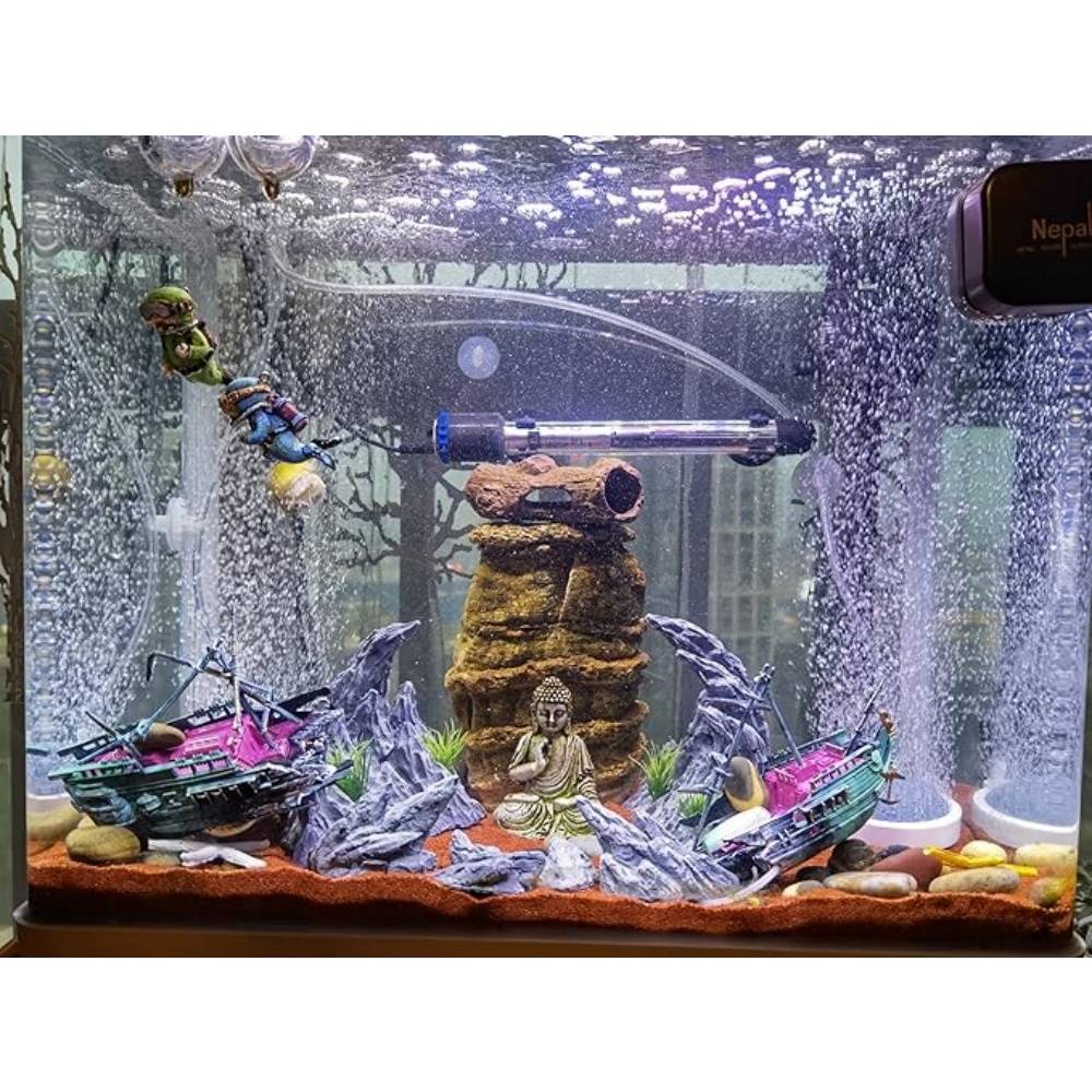 DtopbuyAge - Soul Valley Kit Décoration Aquarium 7 Pièces - Image 2